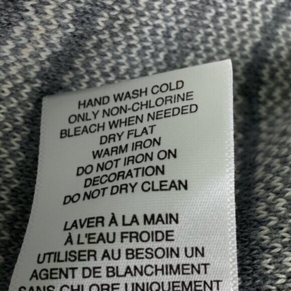 Banana Republic Gray Ruffle Cotton Wool Cardigan - Picture 8 of 8